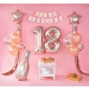 Zestaw balonów dekoracja 18 urodziny